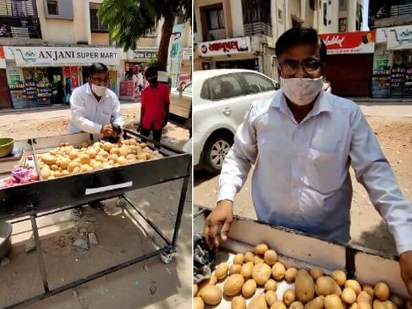 અમદાવાદના રાણીપ વિસ્તરમાં રહેતા વિક્રમભાઈ પટેલ હાલ લારીમાં શાકભાજી વેંચતા નઝરે ચઢશે